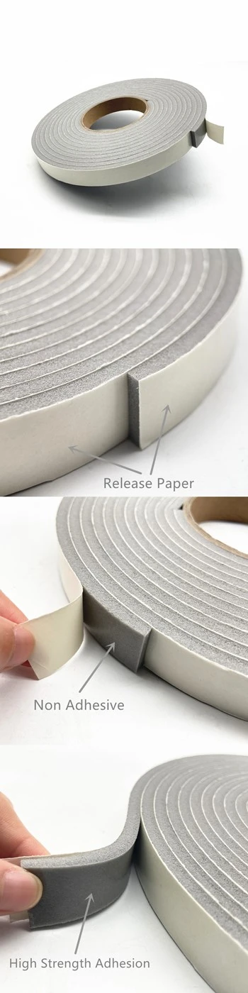 Single Sided Adhesive PVC Foam Tape Single Sided Adhesive PVC Foam Tape